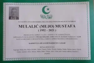 Preminuo Mustafa Mulalić