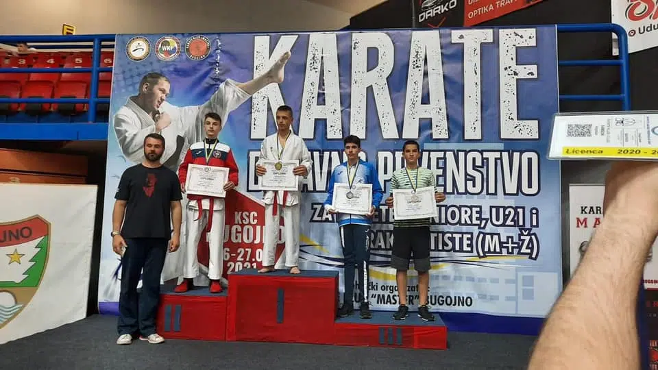 Organizovan prijem za državnog prvaka u karateu Kerima Jašarevića