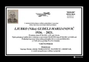 Preminuo Ljubko Gudelj-Marijanović