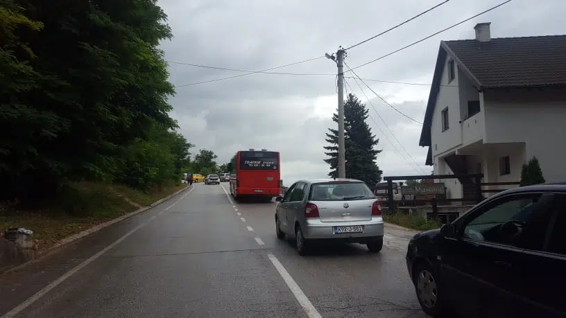 Travnik/ Saobraćajna nezgoda na Gornjem Putićevu
