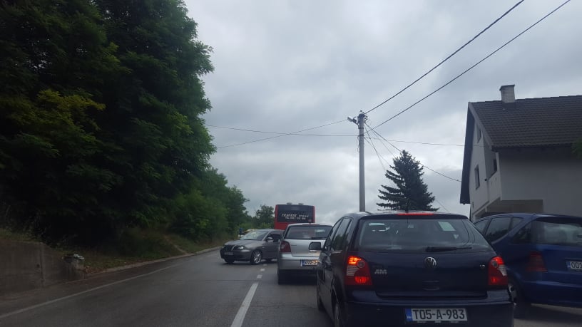 travnik/ saobraćajna nezgoda na gornjem putićevu