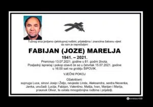 Preminuo Fabijan Marelja