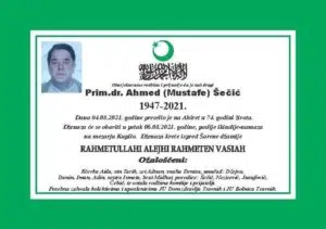 Preminuo Ahmed Šečić