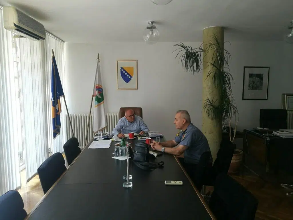 Načelnik Dautović održao sastanak sa komesarom Adilovićem