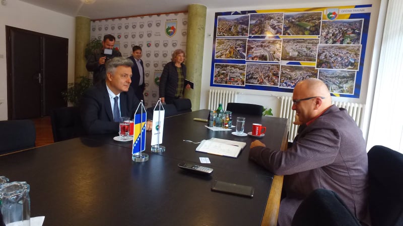 (FOTO) Federalni ministar trgovine u službenoj posjeti Općini Travnik