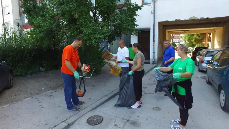 (FOTO/VIDEO) “Sedmica društvene odgovornosti” / Ovako to rade u Mjesnoj zajednici Centar
