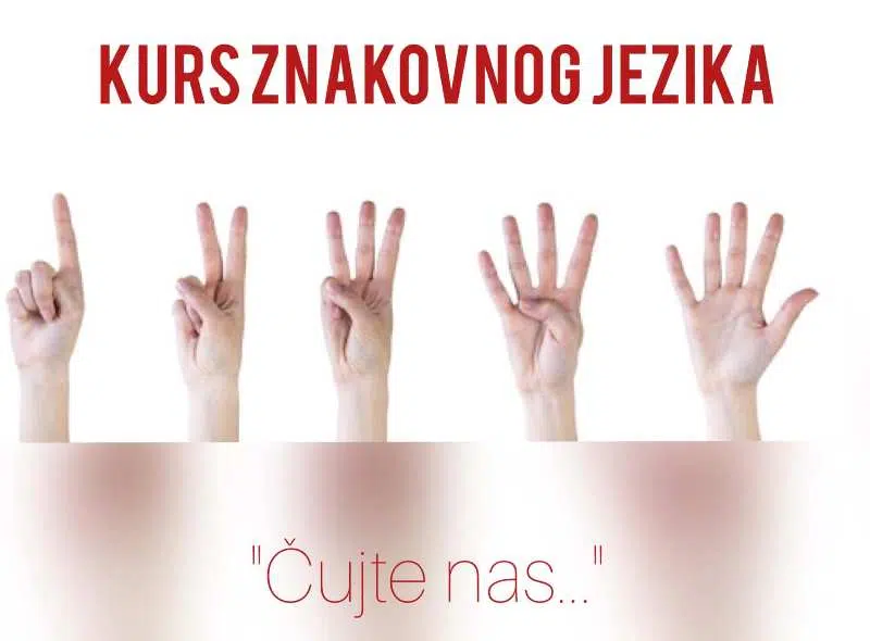 Kurs znakovnog jezika u Travniku