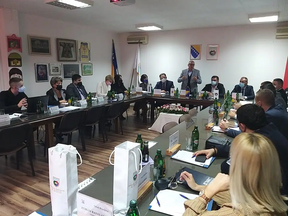 (VIDEO) Radni sastanak načelnika Općine Travnik i gradonačelnika Bijeljine