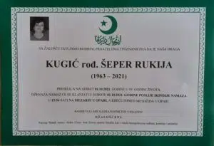 Preminula Rukija Kugić