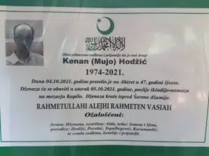 Preminuo Kenan Hodžić