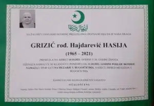 Preminula Hasija Grizić