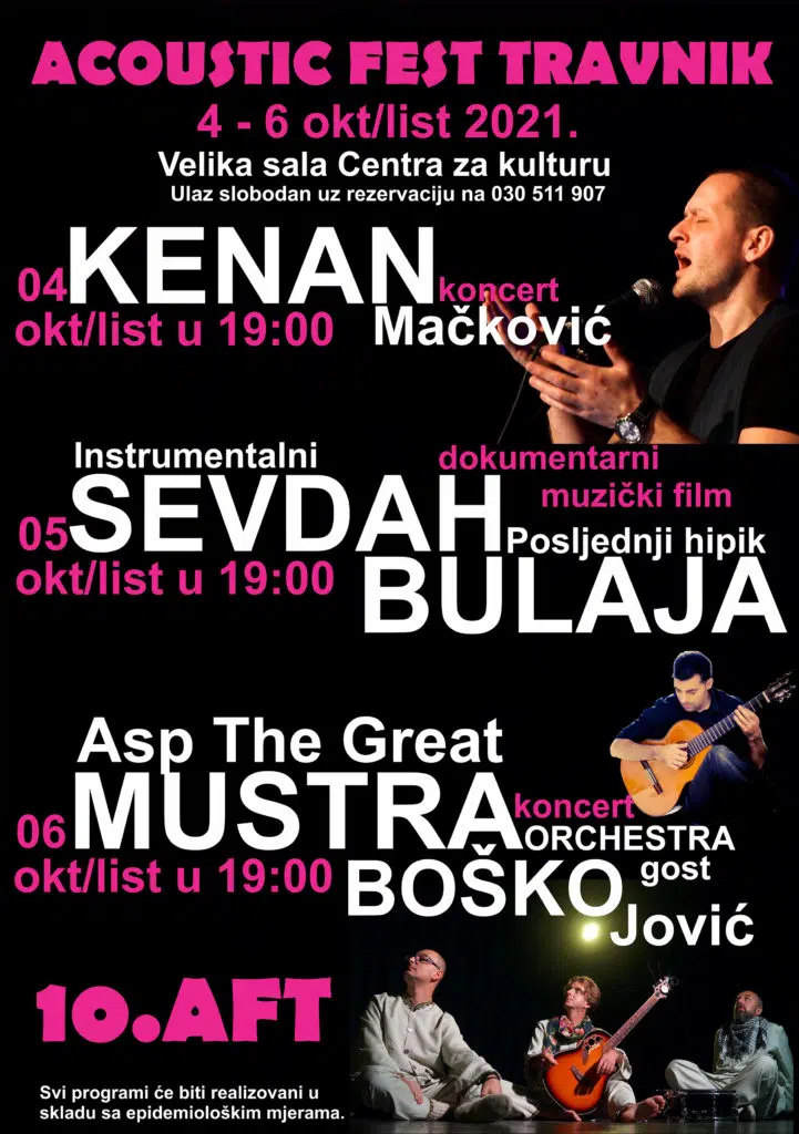 Večeras počinje Acoustic Fest Travnik!
