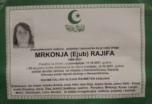 Preminula Rajifa Mrkonja
