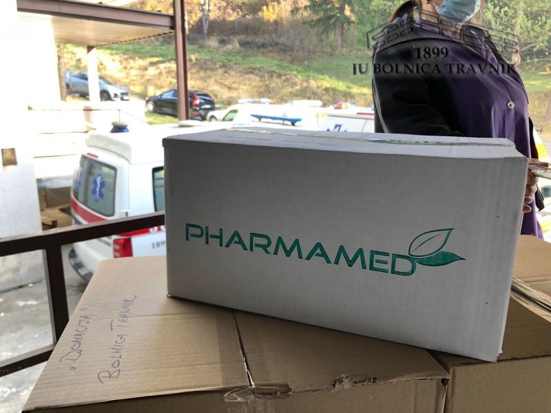 (foto) kompanija pharmamed uručila vrijednu donaciju ju bolnica travnik