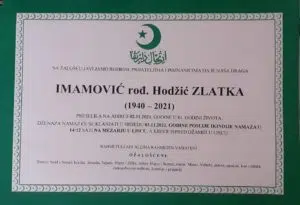 Preminula Zlatka Imamović