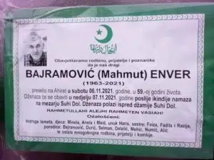 Na Ahiret preselio Bajramović Enver