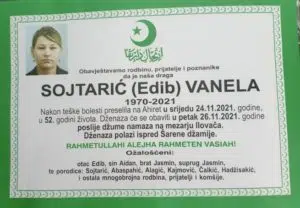 Preminula Vanela Sojtarić