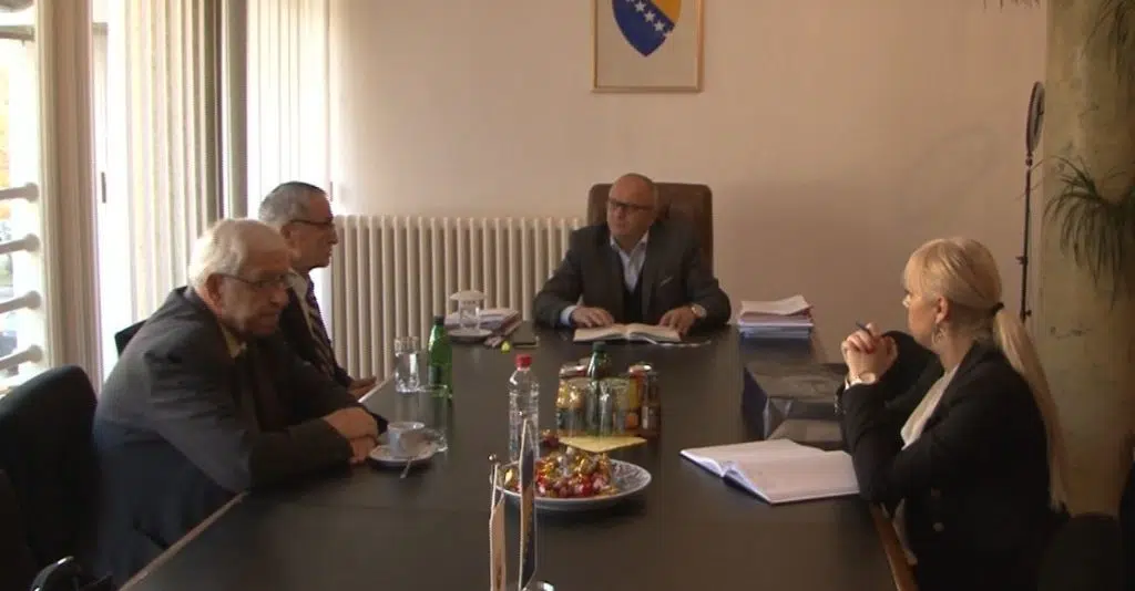 (VIDEO) Rukovodstvo Akademije nauka i umjetnosti BiH u posjeti Travniku