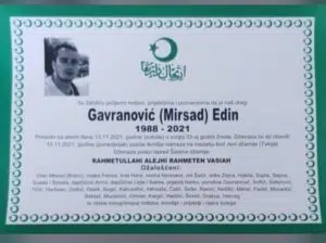 Preminuo je Edin Gavranović