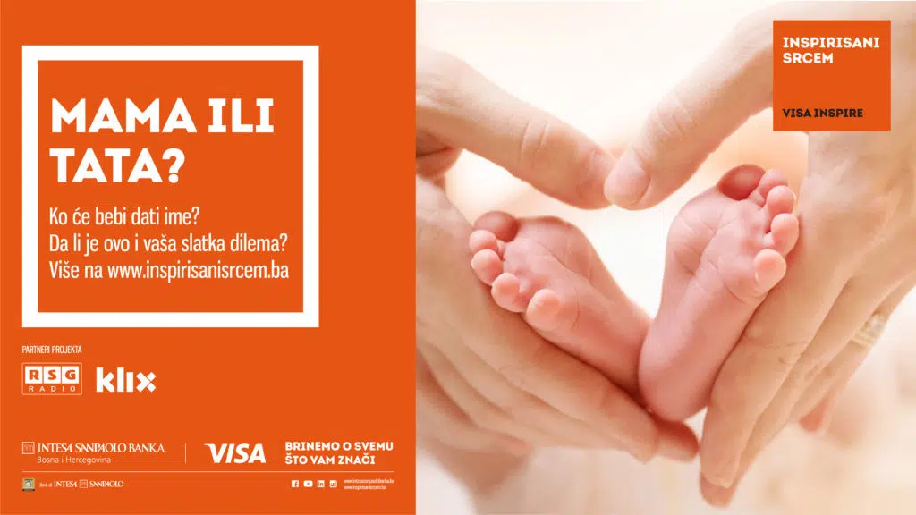 Intesa Sanpaolo Banka i Visa zajedno sa korisnicima kartica prikupili 36.000 KM za porodilišta u BiH
