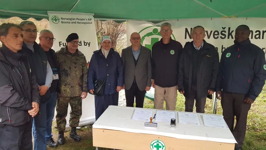 Završene aktivnosti protuminskog djelovanja u Bijelom Bučje