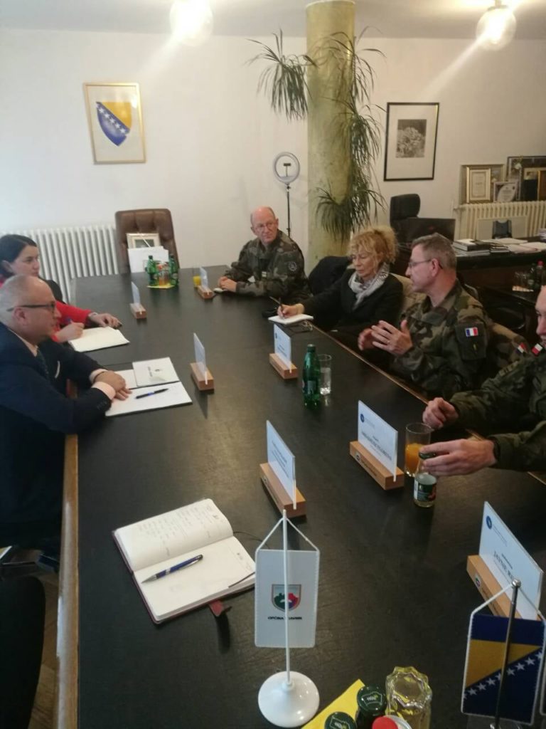 (FOTO) General-pukovnik Brice Houdet boravio u službenoj posjeti Općini Travnik