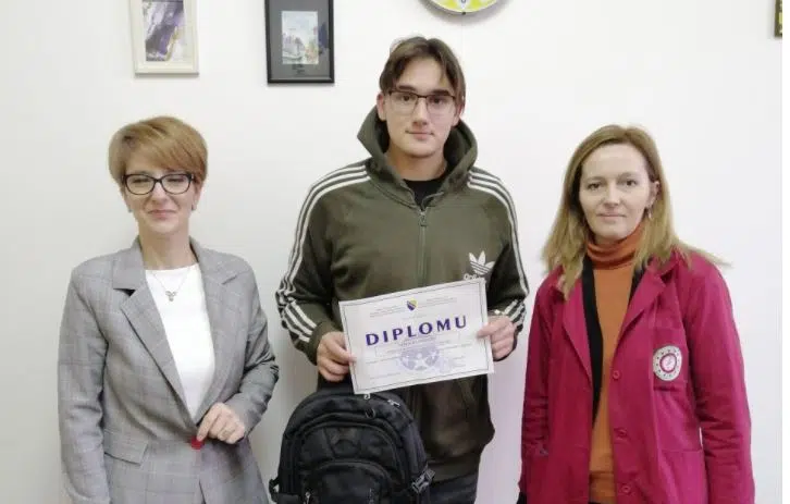 Treće mjesto na državnom takmičenju za Faruka Balihodžića