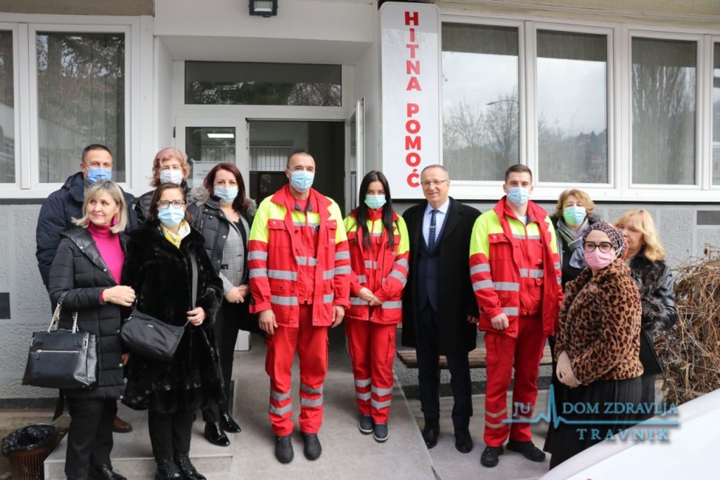 Dom zdravlja Travnik/ Otvorene ambulante Dolac i Babanovac, obnovljena Hitna medicinska pomoć