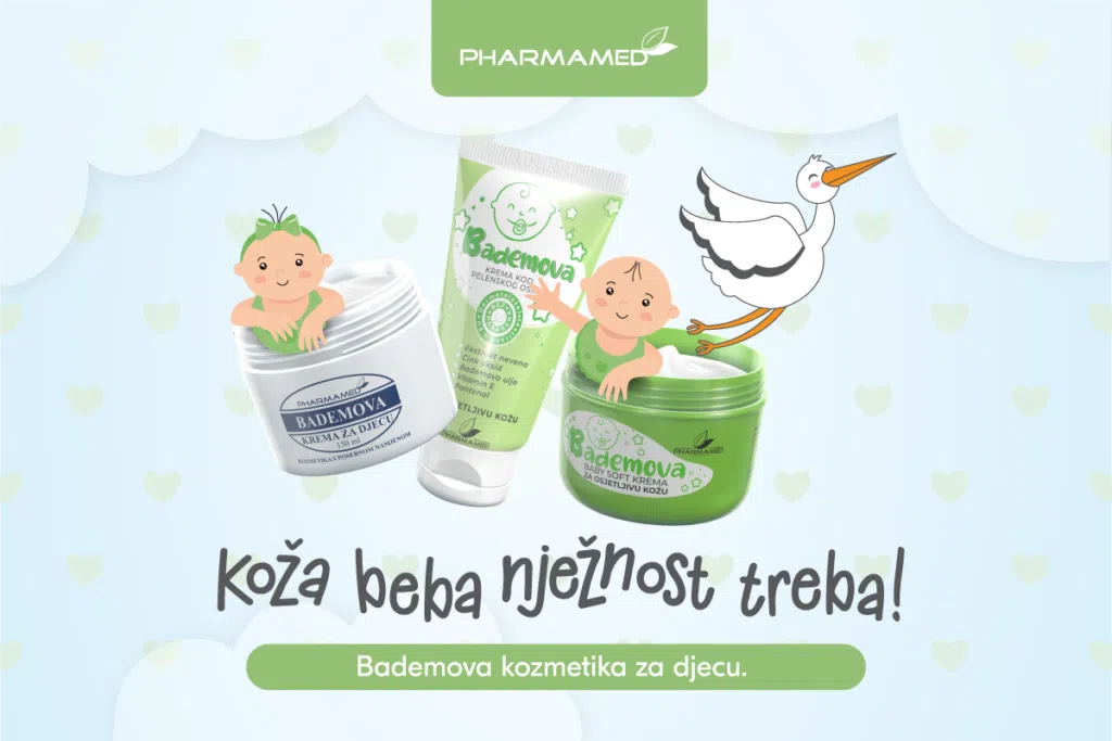 Predstavljamo liniju Bademove kozmetike za djecu iz Pharmameda: Bademova krema dobila je pojačanje, a porodice nove saveznike za zaštitu i njegu kože