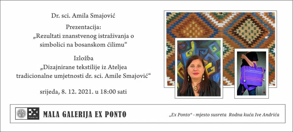U srijedu u Travniku prezentacija i izložba dr. sci. Amile Smajović
