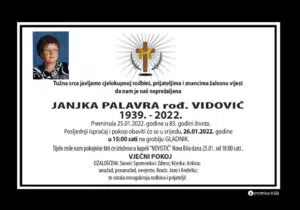 Preminula Janjka Palavra