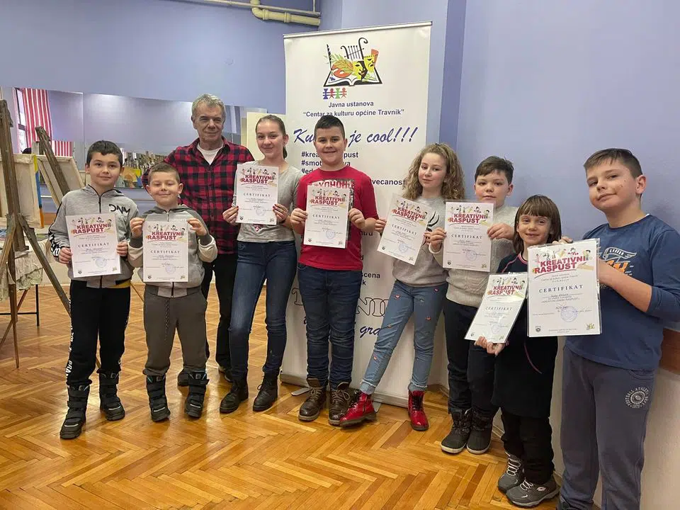 Centar za kulturu/ Završen kreativni raspust