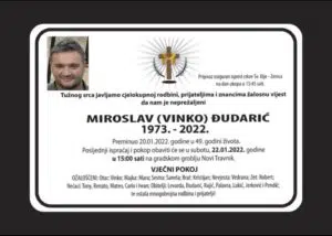 Preminuo Miroslav Đudarić