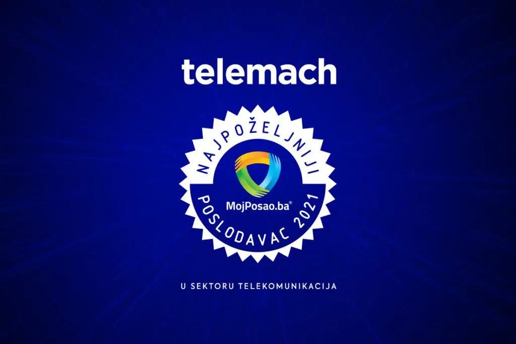 Telemach BH najpoželjniji poslodavac u telekomunikacijama u BiH