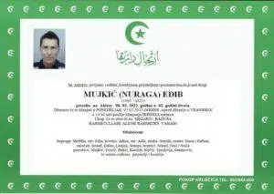 Preminuo Edib Mujkić