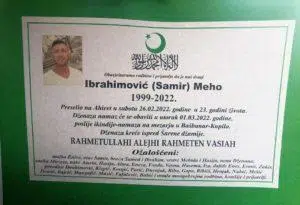 Preminuo Meho Ibrahimović