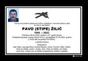 Preminuo Pavo Žilić