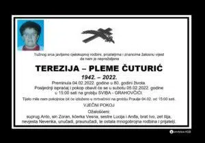 Preminula Terezija - Pleme Čuturić