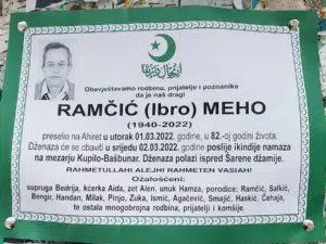 Preminuo Meho Ramčić