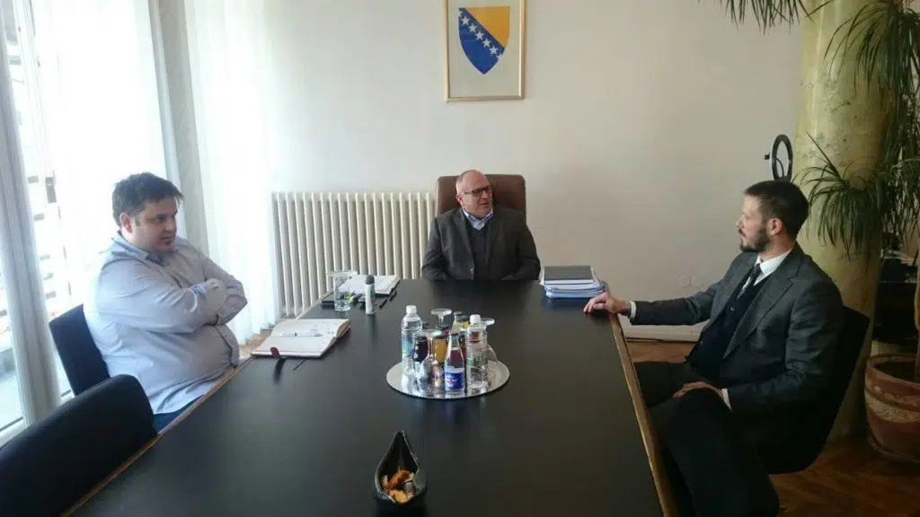 (FOTO/VIDEO) Načelnik Kenan Dautović ugostio Adnana Hadžića