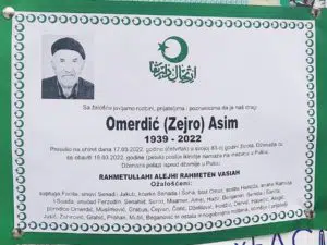 Preminuo Omerdić Asim