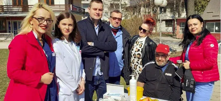 (FOTO) TURBE / Provedena akcija mjerenja razine šećera u krvi i visine krvnog pritiska
