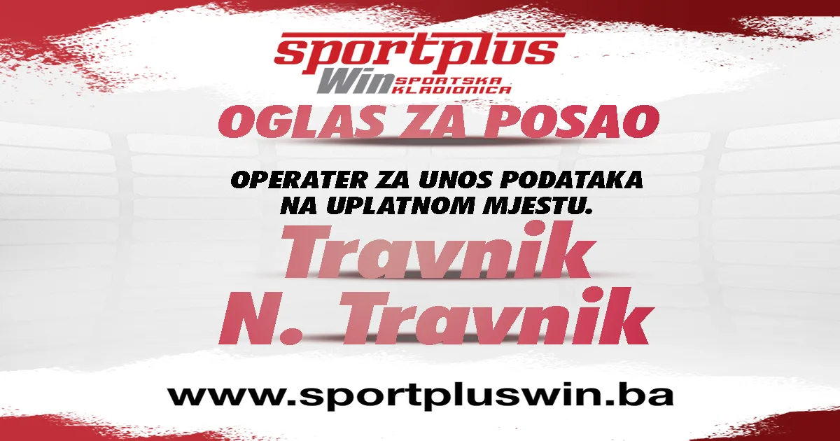 Sport Plus Win zapošljava