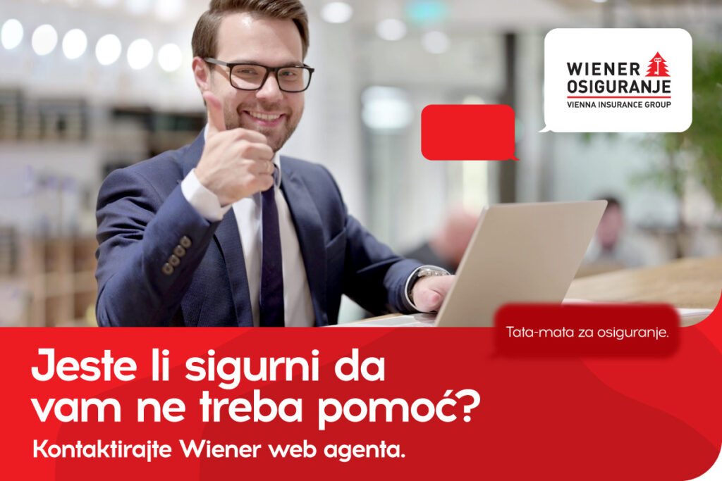 Wiener Web Agent je tu da vam pomogne kada trebate pomoć!