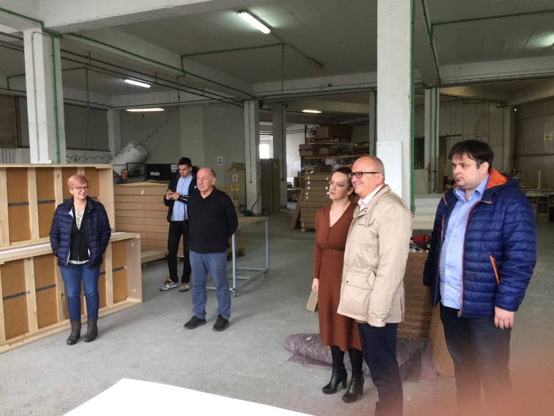 (FOTO) Načelnik Dautović u posjeti preduzeću NoBil / Od porodičnog biznisa do najpoznatijih proizvođača madraca u regiji