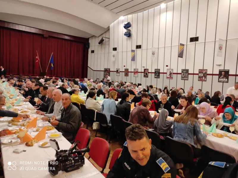 Delegacija turskih parlamentaraca na zajedničkom iftaru u Travniku