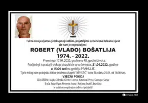 Preminuo Robert Bošatlija