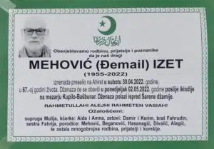 Preminuo Izet Mehanović, poznati travnički nastavnik tjelesnog i zdravstvenog odgoja