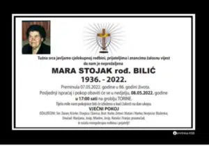Preminula Mara Stojak
