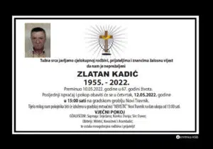 Preminuo Zlatan Kadić